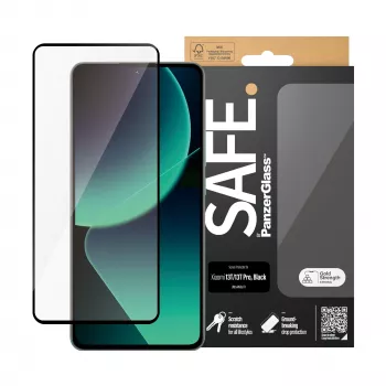 Pellicola protettiva per display PanzerGlass SAFE. by ® Xiaomi 13T | 13T Pro | Ultra-Wide Fit