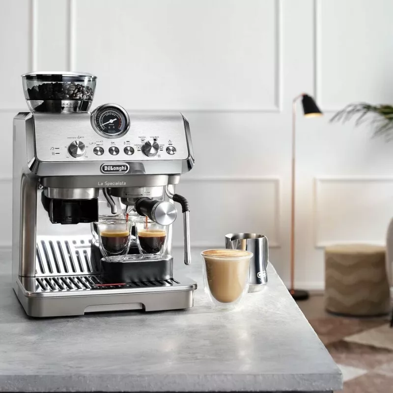 De'Longhi La Specialista Arte Evo EC9255.M macchina per espresso, Cold Brew, 1550 W, 15 bar, 1,7 l, argento