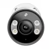TP-Link VIGI C345 4MP Full-Color telecamera di sicurezza IP bullet, 2,8 mm, per esterni, montaggio a parete, bianca