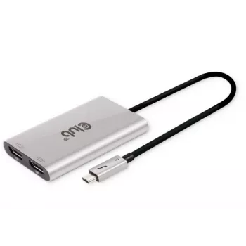 CLUB3D Adattatore Thunderbolt™ 3 a DisplayPort™ Dual-Monitor 4K60Hz M/F