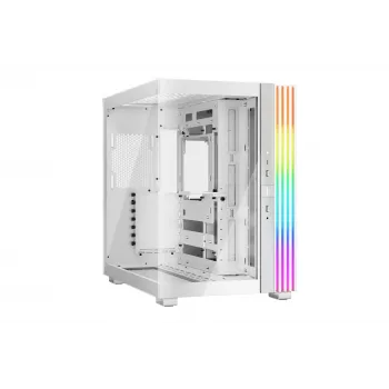 Case PC be quiet! LIGHT BASE 600 DX Bianco Midi-Tower, ATX/microATX/Mini-ATX, pannello in vetro, frontale RGB, USB-C