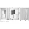 be quiet! Light Base 600 DX BGW66 case PC Midi Tower, ATX/micro-ATX/Mini-ITX, pannello laterale in vetro temperato, ARGB, USB-C, bianco