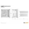 be quiet! Light Base 600 DX BGW66 case PC Midi Tower, ATX/micro-ATX/Mini-ITX, pannello laterale in vetro temperato, ARGB, USB-C, bianco