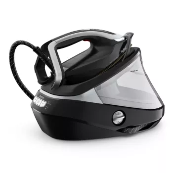 Tefal Pro Express Vision GV9821 3000 W 1,2 L Durilium AirGlide Autoclean Piastra da stiro Nero, Argento