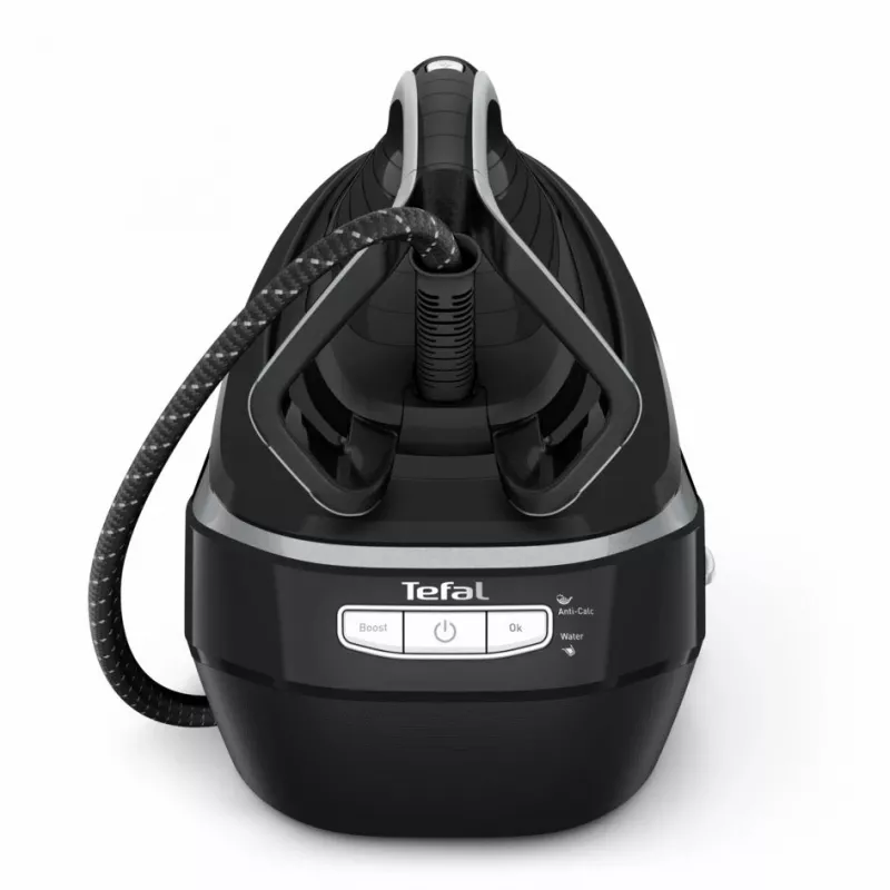 Tefal Pro Express Vision GV9821 3000 W 1,2 L Durilium AirGlide Autoclean Piastra da stiro Nero, Argento