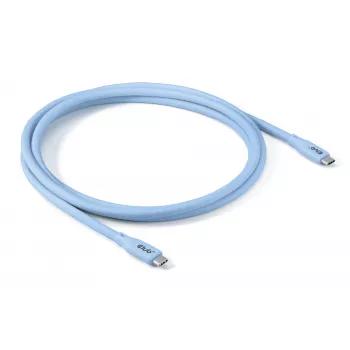 Cavo USB-C CLUB3D blu, 2 m, USB-C, USB-C, USB4 Gen 2x2, 20 Gbit/s, blu