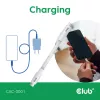 Cavo USB-C CLUB3D CAC-3001 2m USB4 Gen 3x2 bianco