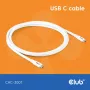 Cavo USB-C CLUB3D CAC-3001 2m USB4 Gen 3x2 bianco