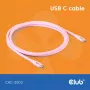 Cavo USB-C CLUB3D CAC-3002 2m USB4 Gen 3x2 rosa