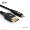Cavo USB Type-C su DisplayPort 2.1, Club 3D CAC-1559, bidirezionale, certificato VESA DP80, 1 m