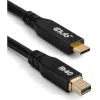 Cavo DisplayPort CLUB3D CAC-1561 2 m Mini DisplayPort USB Type-C nero