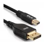 Cavo Mini DisplayPort™ su DisplayPort™ bidirezionale CLUB3D certificato VESA DP80 M/M 1m/3.28ft