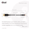 Cavo Mini DisplayPort™ su DisplayPort™ bidirezionale CLUB3D certificato VESA DP80 M/M 1m/3.28ft