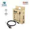 Cavo Mini DisplayPort™ su DisplayPort™ bidirezionale CLUB3D certificato VESA DP80 M/M 1m/3.28ft
