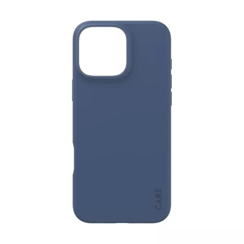 Cover PanzerGlass CARE by custodia moda blu iPhone 16 Pro Max trasparente