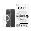 PanzerGlass CARE™ by ® Case trasparente con kickstand argento e MagSafe iPhone 16 Pro Max