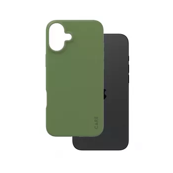 Cover PanzerGlass CARE by ® custodia moda verde iPhone 16 Plus