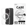 PanzerGlass CARE™ by ® Case trasparente con kickstand argento e MagSafe iPhone 16 Pro
