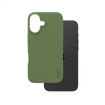PanzerGlass CARE™ by ® custodia verde iPhone 16