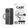 PanzerGlass CARE™ by ® custodia trasparente con kickstand nero e MagSafe per iPhone 16 Pro Max