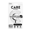 PanzerGlass CARE™ by ® custodia trasparente con kickstand nero e MagSafe per iPhone 16 Pro Max