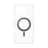 PanzerGlass CARE™ by ® custodia trasparente con kickstand nero e MagSafe per iPhone 16 Pro Max