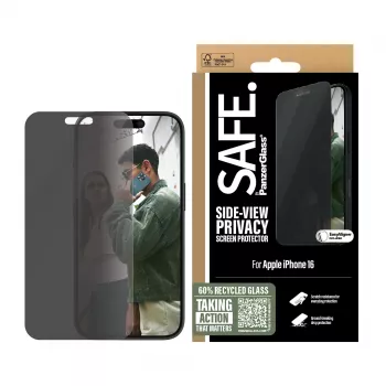 Pellicola protettiva privacy PanzerGlass SAFE. by iPhone '24 6.1 inch | 15 | Ultra-Wide Fit