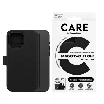 PanzerGlass CARE™ by ® custodia portafoglio Tango 2-in-1 con MagSafe iPhone 16 Pro Max