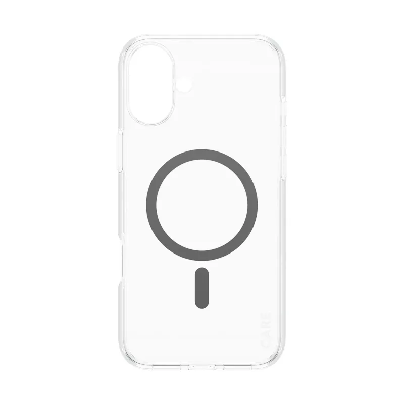 PanzerGlass CARE™ by ® custodia Urban Combat trasparente con MagSafe nero iPhone 16 Plus