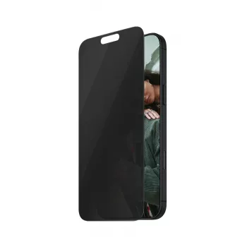 PanzerGlass SAFE. by ® pellicola protettiva privacy iPhone 16 Pro | Ultra-Wide Fit
