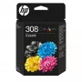 HP 308 confezione da 2 cartucce d'inchiostro originali nero/tricromia combo