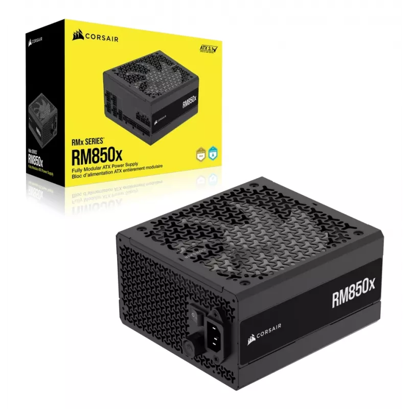 Alimentatore CORSAIR – 850W RM850x 24 pin ATX nero