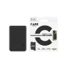 Cover PanzerGlass CARE by Fashionable Card Holder nero iPhone trasparente