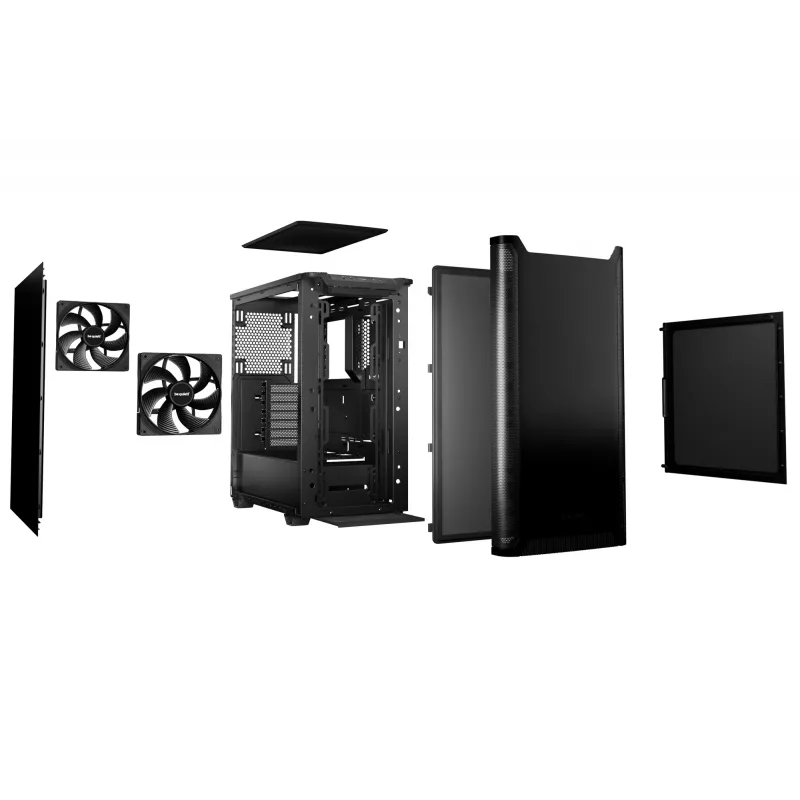 Case PC be quiet! PURE BASE 501 Black Midi Tower (confezione aperta)