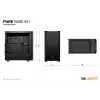 Case PC be quiet! PURE BASE 501 Black Midi Tower (confezione aperta)