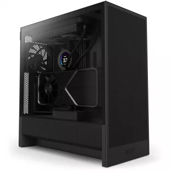 Case NZXT H5 Flow (2024) Mid Tower ATX, nero
