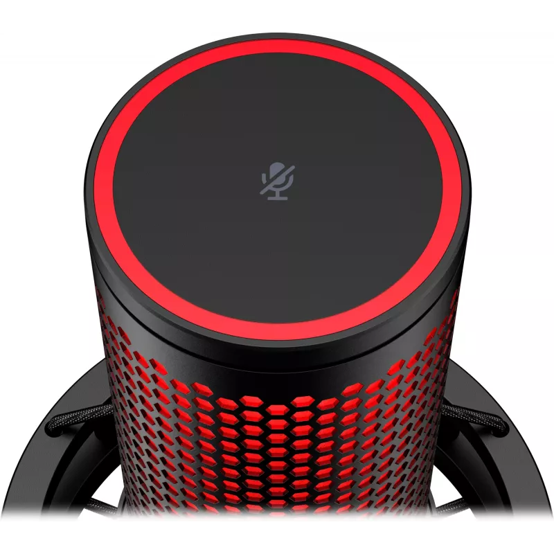 HyperX QuadCast 2 - Microfono USB (nero), microfono per podcast, -7,5 dB, 20 – 20000 Hz, 0,05 %, 32 Ω, 24 bit