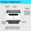 Stampante multifunzione HP LaserJet MFP M234d — laser monocromatica, 29 ppm, fronte-retro, Ethernet, A4