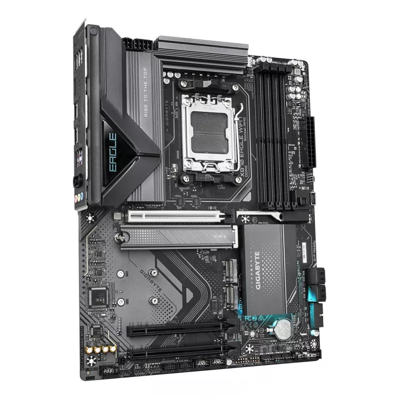 Scheda madre GIGABYTE X870 EAGLE WIFI7 ATX, chipset AMD X870, socket AM5, DDR5, 4x DIMM, Wi‑Fi 7, LAN 2,5Gb