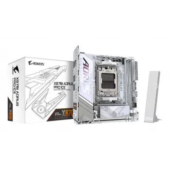Scheda madre GIGABYTE X870I AORUS PRO ICE, AMD AM5, Mini-ITX