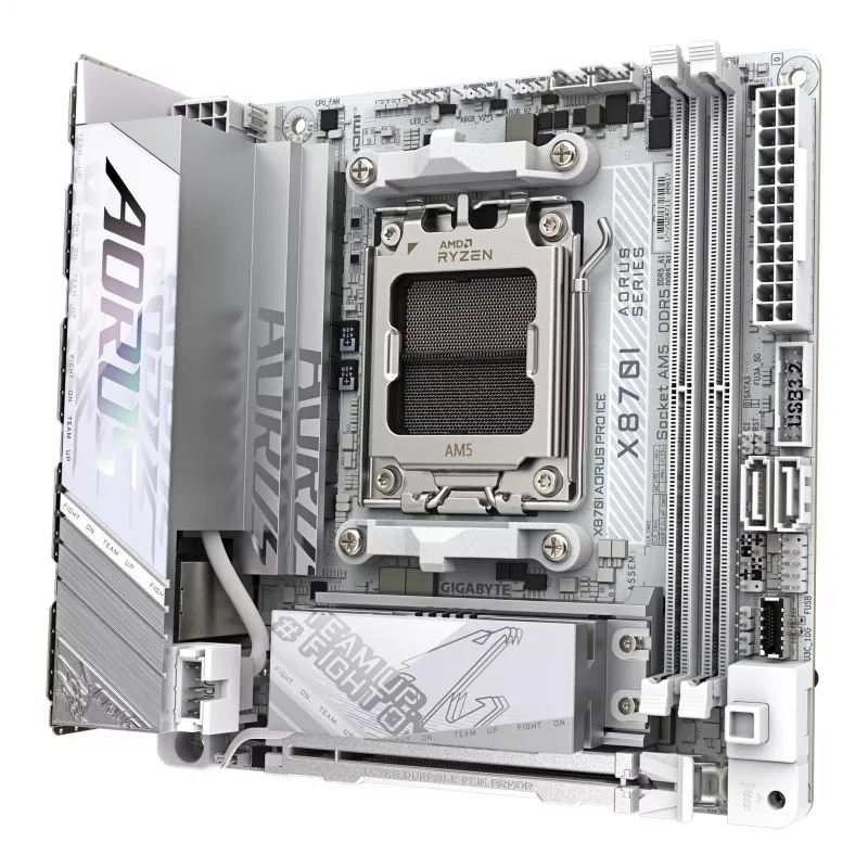 Scheda madre GIGABYTE X870I AORUS PRO ICE, AMD AM5, Mini-ITX