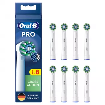 Oral-B CrossAction 8 pz. bianco