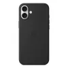 APPLE iPhone 16 Plus - custodia in silicone compatibile MagSafe - nera