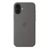 Apple Silicone Case compatibile MagSafe iPhone 16 Plus Stone grigio
