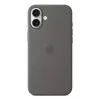 Apple Silicone Case compatibile MagSafe iPhone 16 Plus Stone grigio