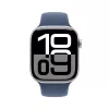 APPLE Watch Series 10 GPS 46mm cassa in alluminio argento con cinturino sport Denim - M/L