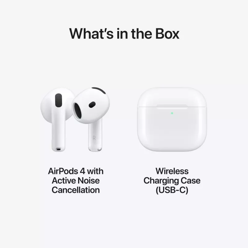 Auricolari Apple AirPods 4ª generazione Active Noise Cancellation
