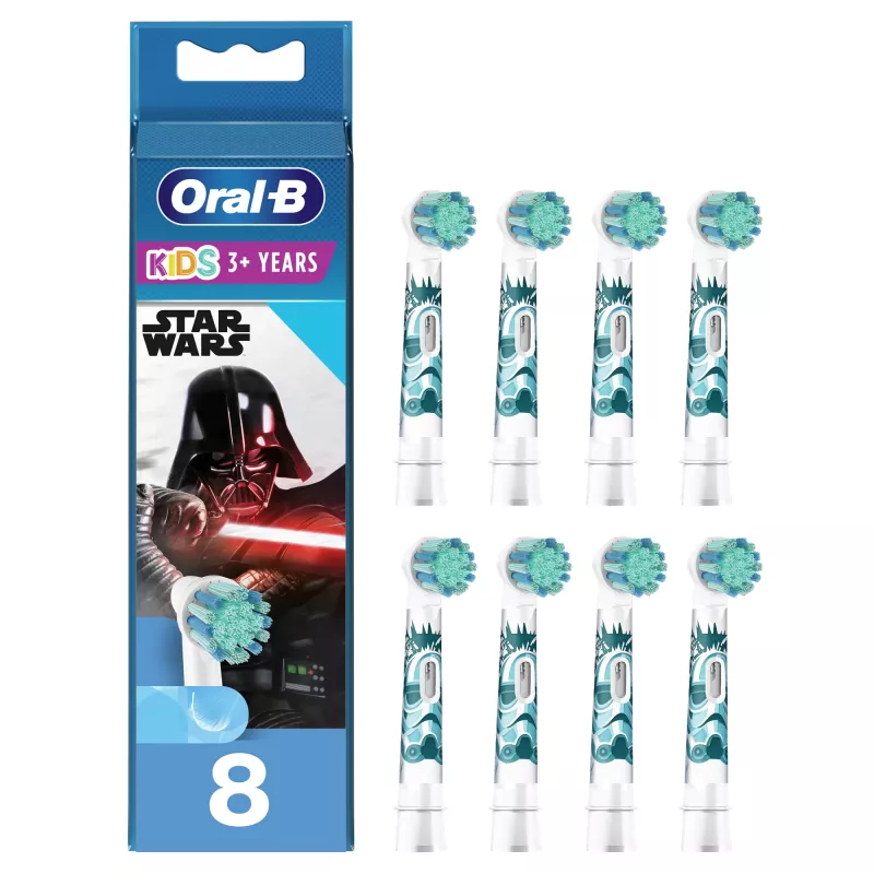 Oral-B Kids 81748450 testina spazzolino 8 pz. multicolore