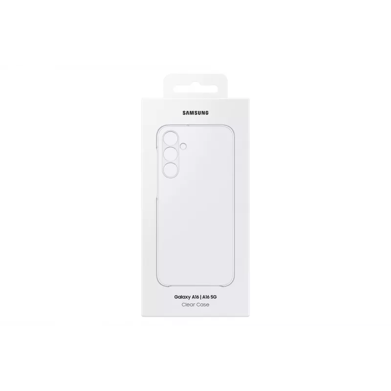 Samsung EF-QA166CTEGWW Clear Case custodia per Galaxy A16 / A16 5G, trasparente