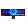 Samsung G95SD monitor per computer 124,5 cm (49 pollici) 5120 x 1440 pixel Dual QHD OLED argento